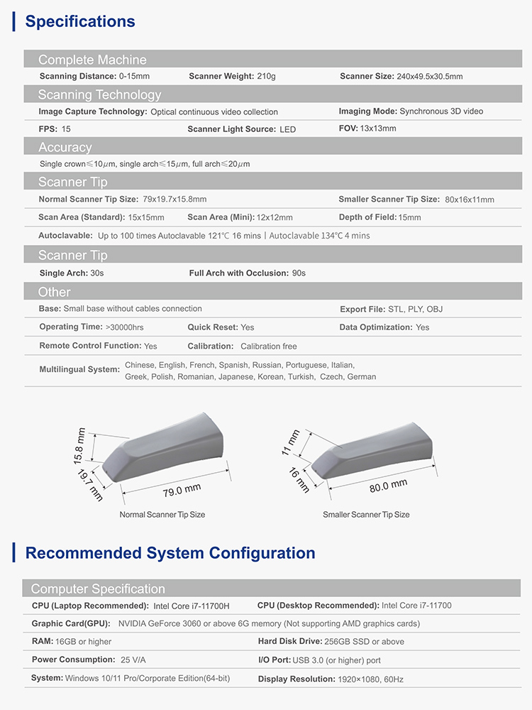 IOS33 Intraoral Scanner